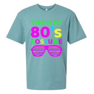 This Is My 80S Costume Outfit Eighties Retro Party Design Sueded Cloud Jersey T-Shirt