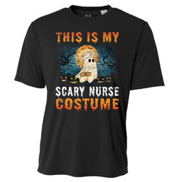 This Is My Scary Nurse Costume Fun Halloween Cooling Performance Crew T-Shirt