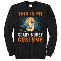 This Is My Scary Nurse Costume Fun Halloween Sweatshirt