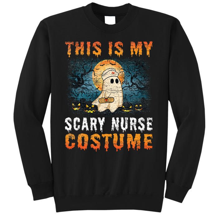 This Is My Scary Nurse Costume Fun Halloween Sweatshirt