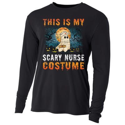 This Is My Scary Nurse Costume Fun Halloween Cooling Performance Long Sleeve Crew