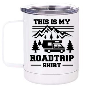 This Is My Road Trip Gift Rv Camper Travel Family Vacation Gift 12 oz Stainless Steel Tumbler Cup