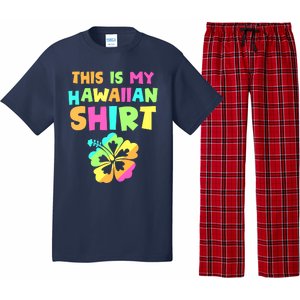 This Is My Hawaiian Tropical Luau Costume Party Hawaii Pajama Set