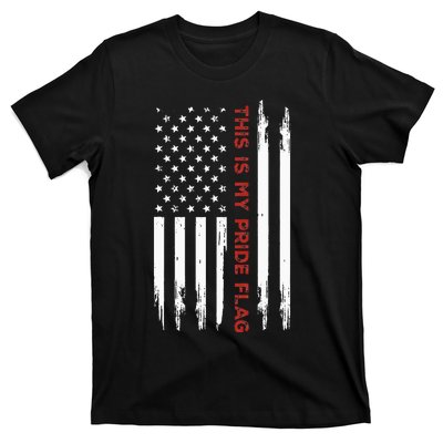 This Is My Pride Flag USA American 4th Of July T-Shirt