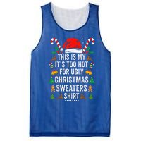 this is my its too hot  ugly christmas sweaters   Mesh Reversible Basketball Jersey Tank