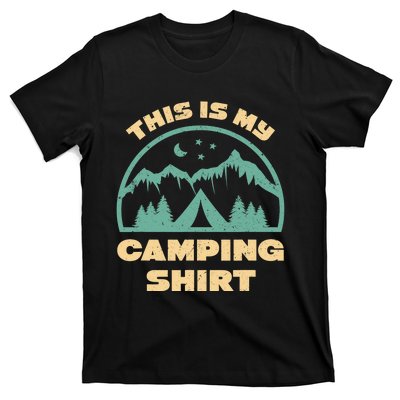 This Is My Camping Funny Retro Camping T-Shirt