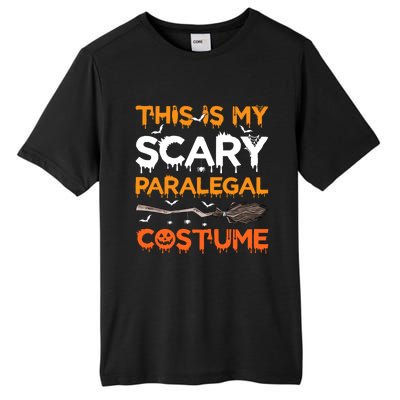 This Is My Scary Paralegal Costume Halloween Great Gift Tall Fusion ChromaSoft Performance T-Shirt