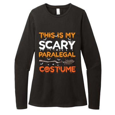 This Is My Scary Paralegal Costume Halloween Great Gift Womens CVC Long Sleeve Shirt