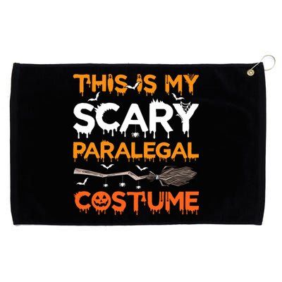 This Is My Scary Paralegal Costume Halloween Great Gift Grommeted Golf Towel