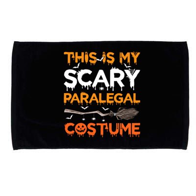 This Is My Scary Paralegal Costume Halloween Great Gift Microfiber Hand Towel