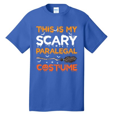 This Is My Scary Paralegal Costume Halloween Great Gift Tall T-Shirt