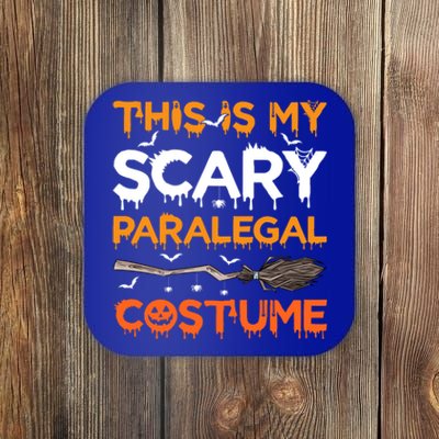 This Is My Scary Paralegal Costume Halloween Great Gift Coaster