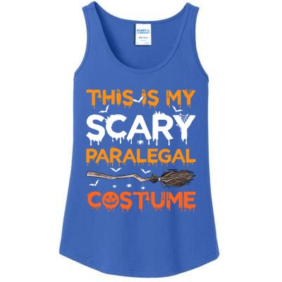 This Is My Scary Paralegal Costume Halloween Great Gift Ladies Essential Tank