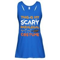 This Is My Scary Paralegal Costume Halloween Great Gift Ladies Essential Flowy Tank