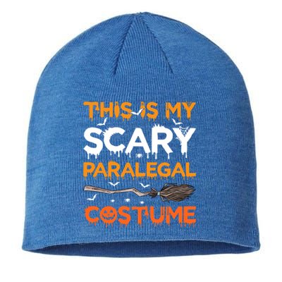 This Is My Scary Paralegal Costume Halloween Great Gift Sustainable Beanie