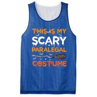 This Is My Scary Paralegal Costume Halloween Great Gift Mesh Reversible Basketball Jersey Tank