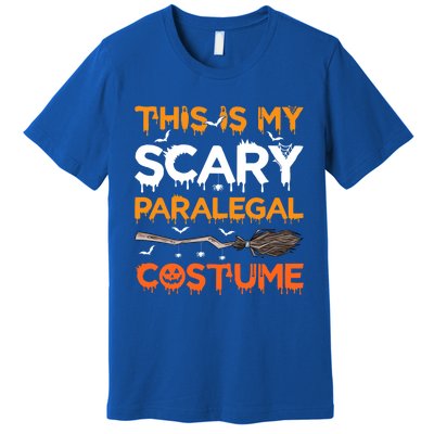 This Is My Scary Paralegal Costume Halloween Great Gift Premium T-Shirt