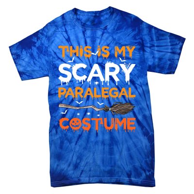 This Is My Scary Paralegal Costume Halloween Great Gift Tie-Dye T-Shirt