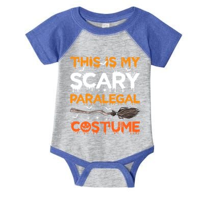 This Is My Scary Paralegal Costume Halloween Great Gift Infant Baby Jersey Bodysuit