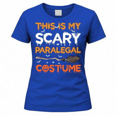 This Is My Scary Paralegal Costume Halloween Great Gift Women's T-Shirt