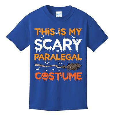 This Is My Scary Paralegal Costume Halloween Great Gift Kids T-Shirt