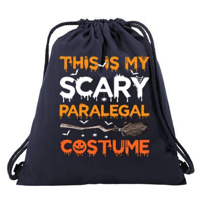 This Is My Scary Paralegal Costume Halloween Great Gift Drawstring Bag