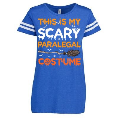 This Is My Scary Paralegal Costume Halloween Great Gift Enza Ladies Jersey Football T-Shirt