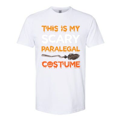 This Is My Scary Paralegal Costume Halloween Great Gift Softstyle CVC T-Shirt