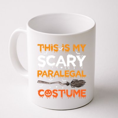 This Is My Scary Paralegal Costume Halloween Great Gift Coffee Mug