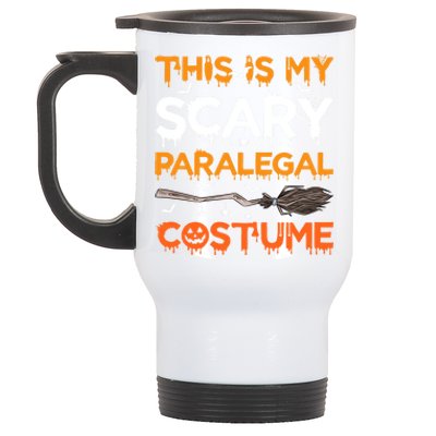 This Is My Scary Paralegal Costume Halloween Great Gift Stainless Steel Travel Mug