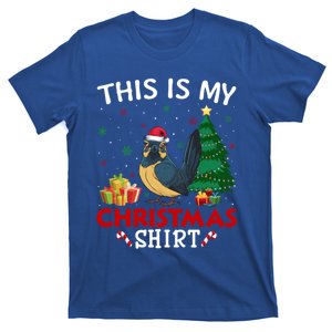 This Is My Wren Santa Hat Christmas Pajama Gift T-Shirt