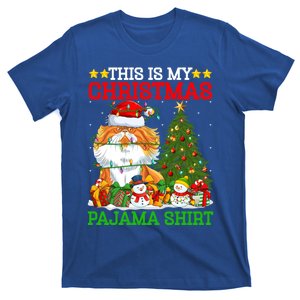 This Is My Christmas Pajamas Lights Persian Cat Christmas Great Gift T-Shirt