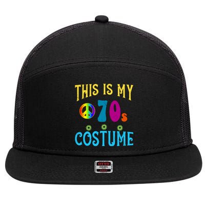 This Is My 70s Costume 7 Panel Mesh Trucker Snapback Hat