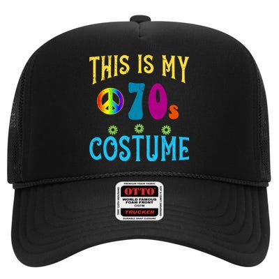 This Is My 70s Costume High Crown Mesh Back Trucker Hat