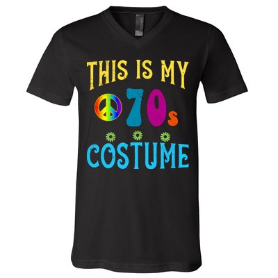 This Is My 70s Costume V-Neck T-Shirt