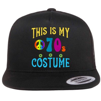 This Is My 70s Costume Flat Bill Trucker Hat