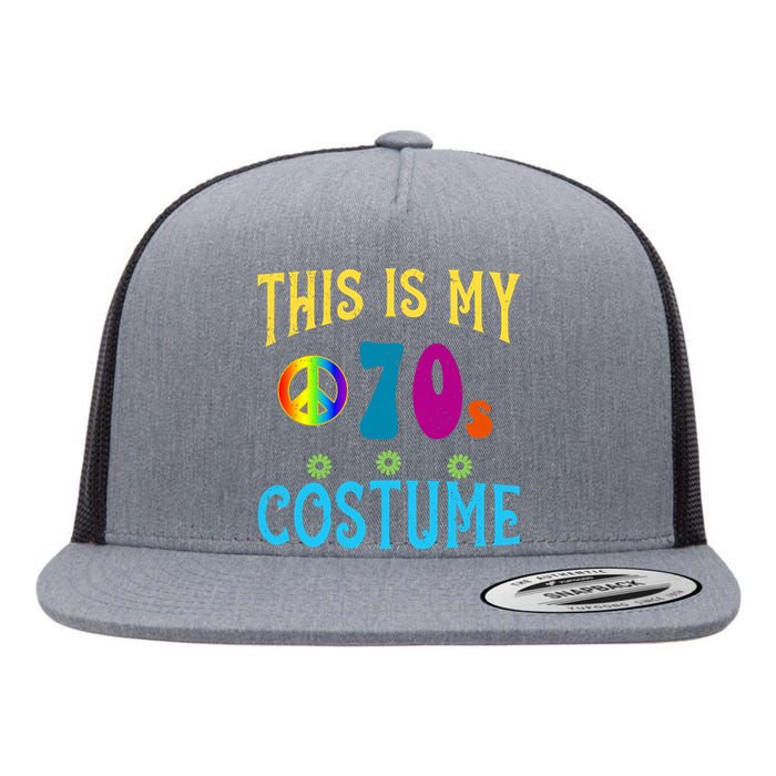 This Is My 70s Costume Flat Bill Trucker Hat