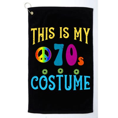 This Is My 70s Costume Golf Towel