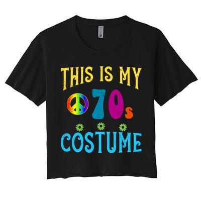 This Is My 70s Costume Crop Top