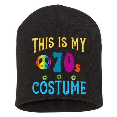 This Is My 70s Costume Short Acrylic Beanie