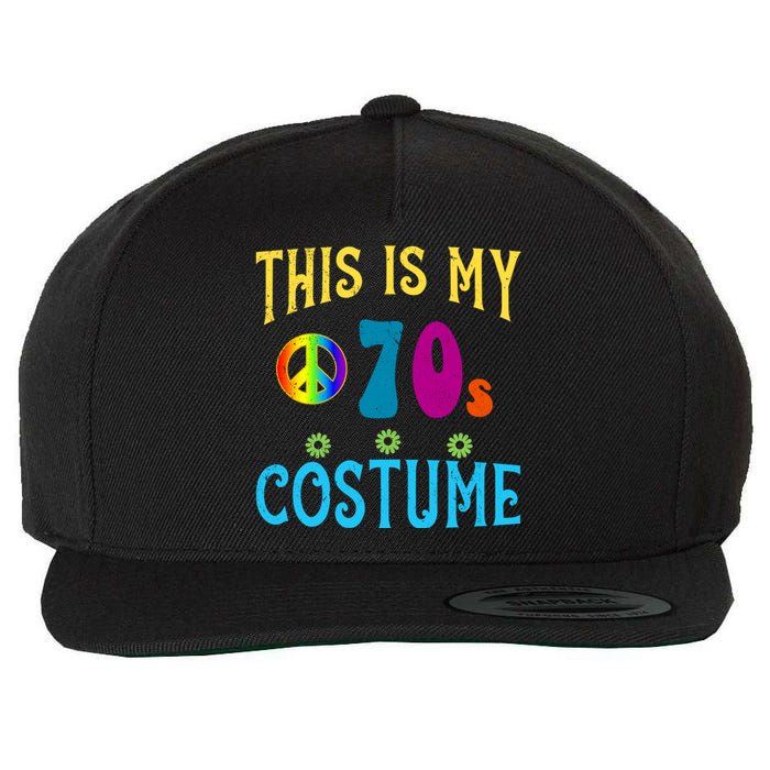 This Is My 70s Costume Wool Snapback Cap