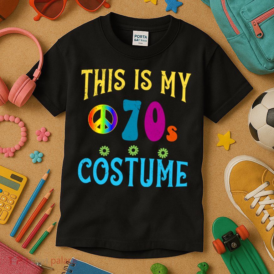 This Is My 70s Costume Kids T-Shirt