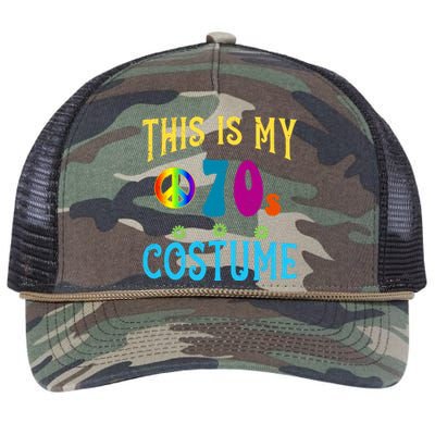 This Is My 70s Costume Retro Rope Trucker Hat Cap