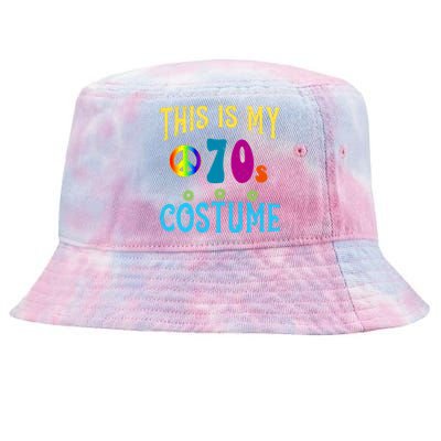 This Is My 70s Costume Tie-Dyed Bucket Hat