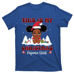 This Is My Christmas Pajama Black African American Gift T-Shirt