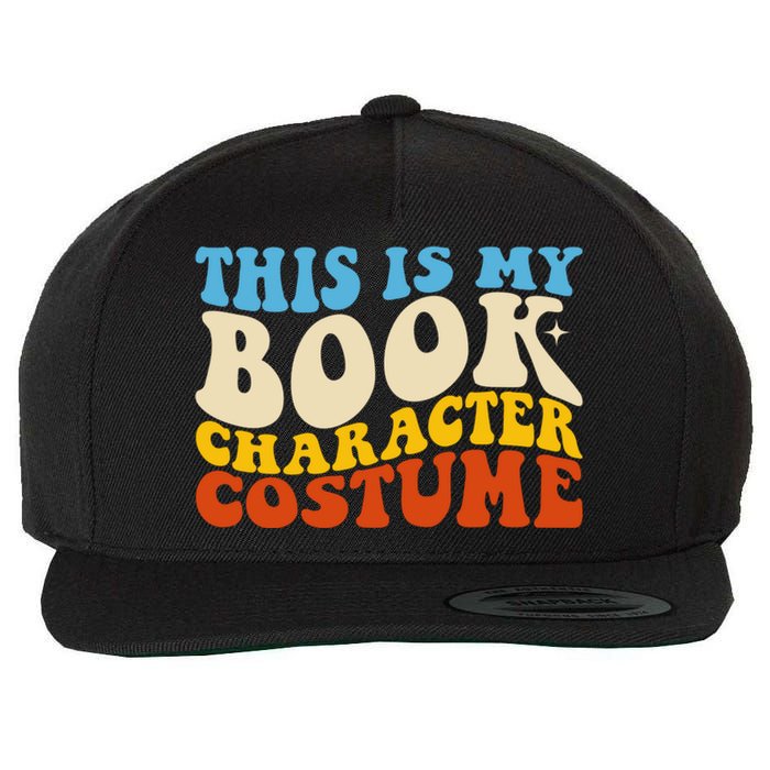 This Is My Book Character Costume Funny Bookworm Book Groovy Wool Snapback Cap