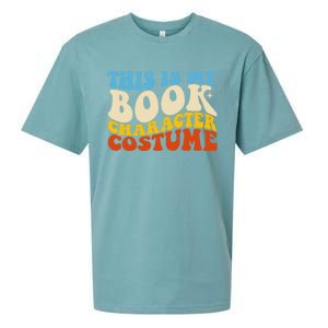 This Is My Book Character Costume Funny Bookworm Book Groovy Sueded Cloud Jersey T-Shirt