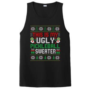 This Is My Ugly Pickleball Christmas Funny Gift PosiCharge Competitor Tank