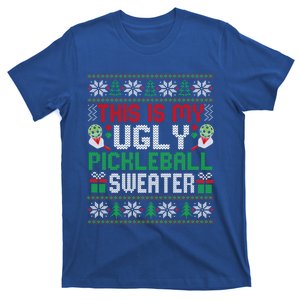 This Is My Ugly Pickleball Christmas Funny Gift T-Shirt