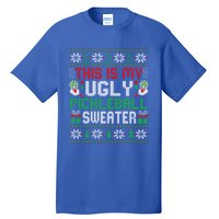 This Is My Ugly Pickleball Christmas Funny Gift Tall T-Shirt